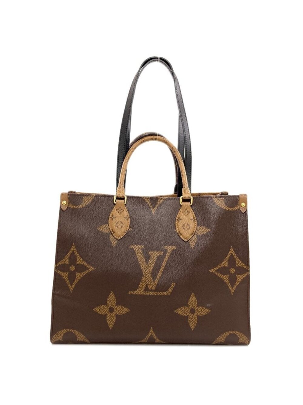 Louis Vuitton On The Go MM Tote Bag Monogram Reverse